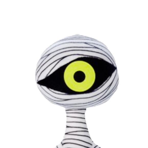 Disney Nightmare Before Christmas 11" Mummy Boy Plush Glow in the Dark Eye NWT - Picture 2 of 5